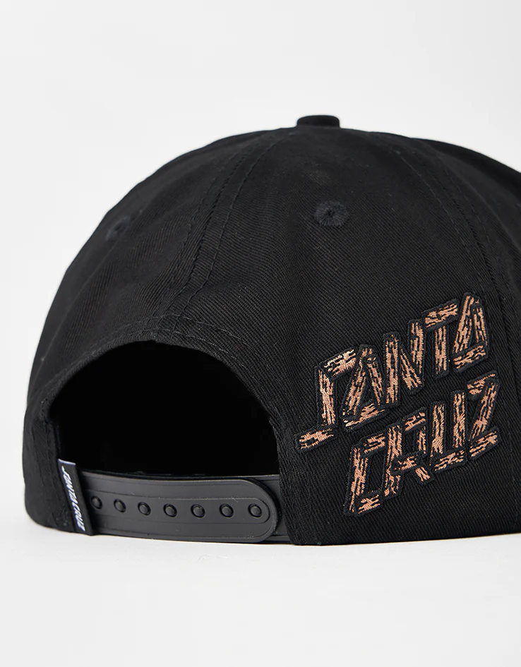 Santa Cruz Braun Great Outdoors Snapback Cap - Black - Image 4