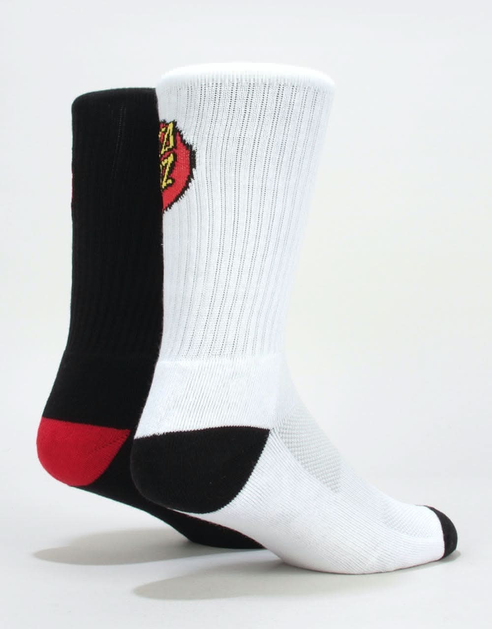 Santa Cruz Classic Dot 2 Pack Crew Socks - Assorted - Image 3