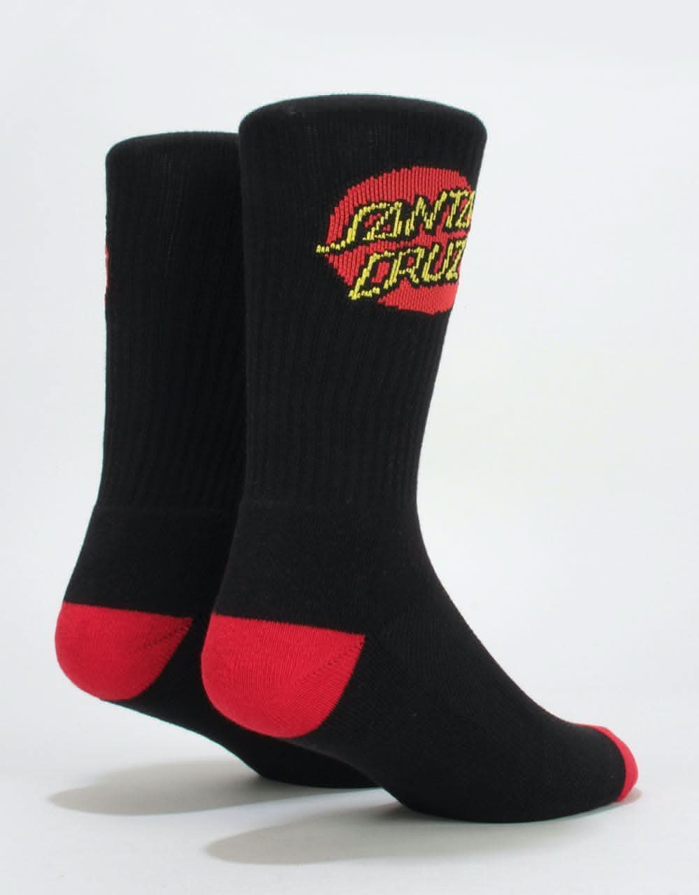 Santa Cruz Classic Dot 2 Pack Crew Socks - Assorted - Image 5