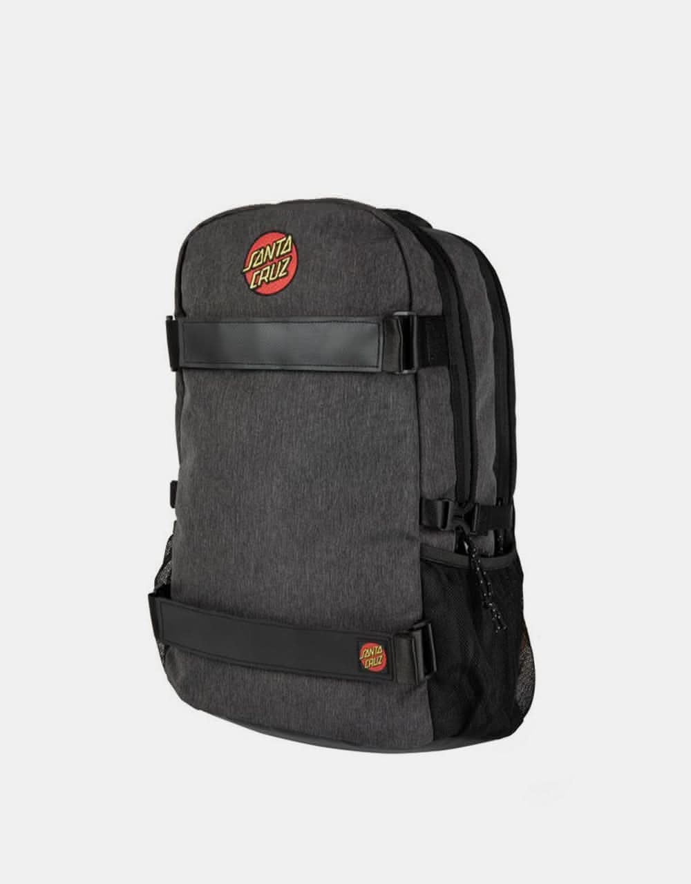 Santa Cruz Classic Dot Emb Skatepack - Black - Image 3