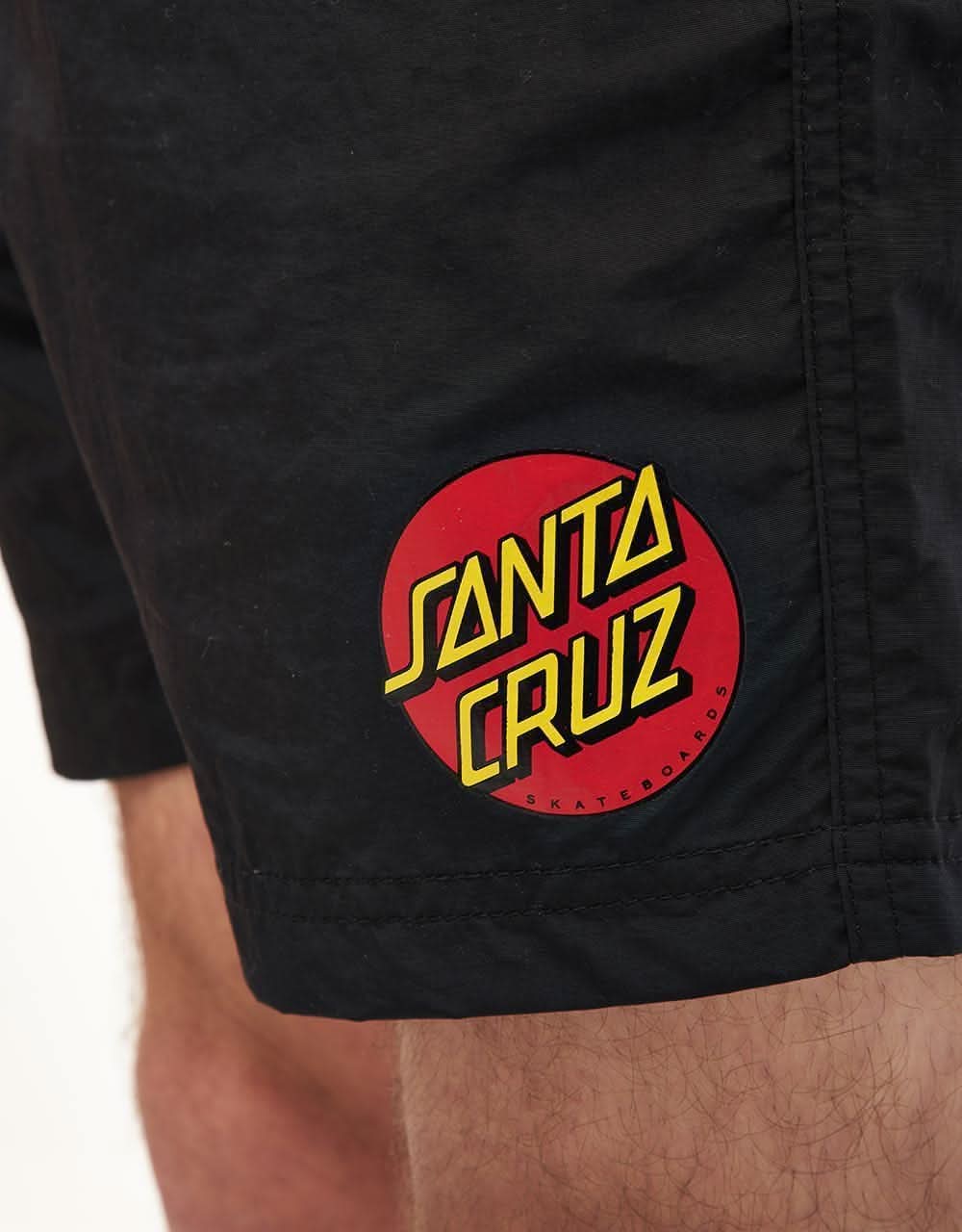 Santa Cruz Classic Dot Swimshorts - Black - Image 4