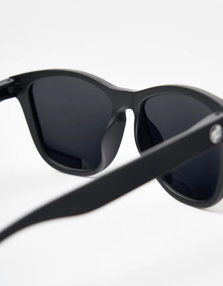 Santa Cruz Coastal Sunglasses - Sand Black/Black - Image 5