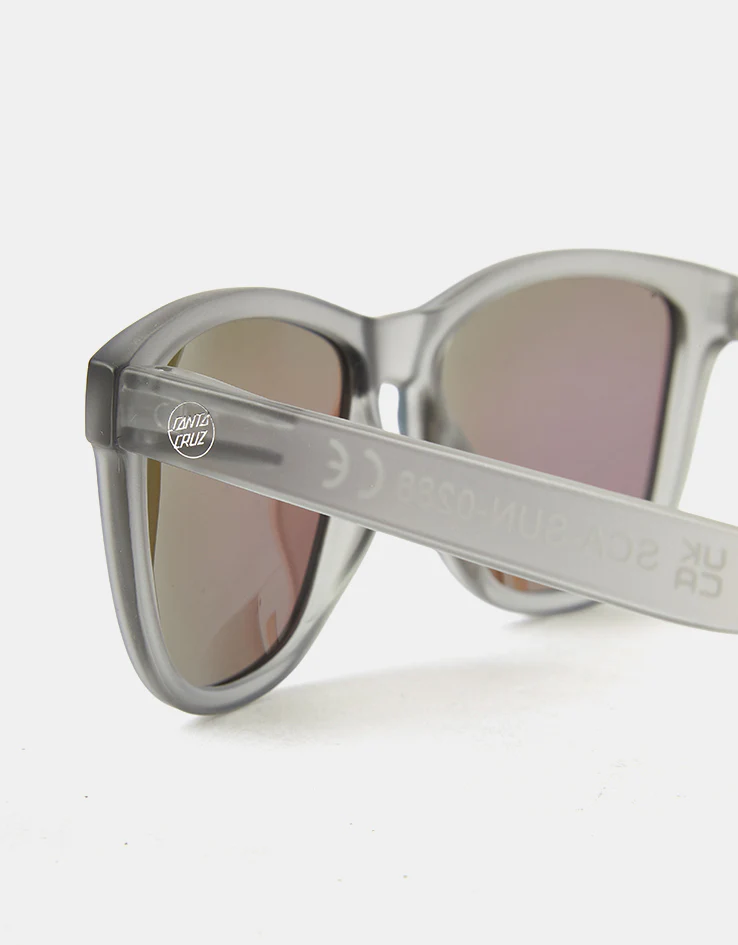 Santa Cruz Coastal Sunglasses - Sand Grey/Green - Image 4