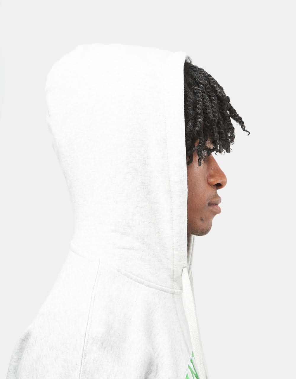 Santa Cruz Collegiate Strip Pullover Hoodie - Athletic Heather - Image 4