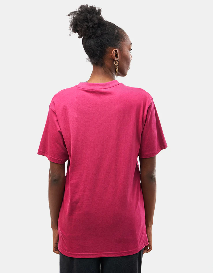 Santa Cruz Crescent Bone Hand T-Shirt - Burgundy - Image 5