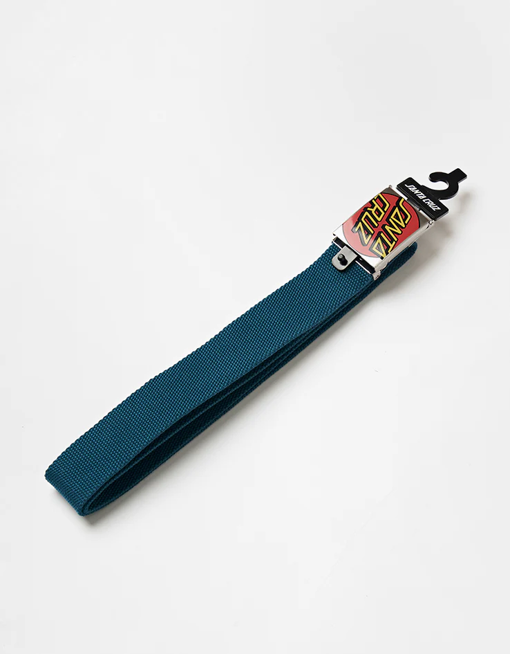 Santa Cruz Crop Dot Web Belt - Teal - Image 3