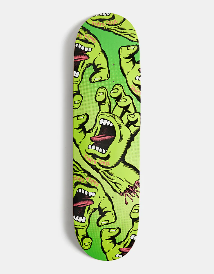 Santa Cruz Crowded Hand ATV Skateboard Deck - 8.5"