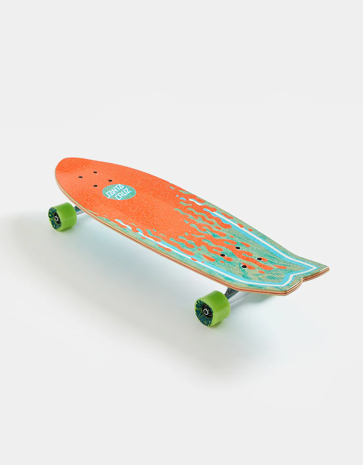 Santa Cruz Dead Shark Cruiser Skateboard - 8.8" x 27.7" - Image 2