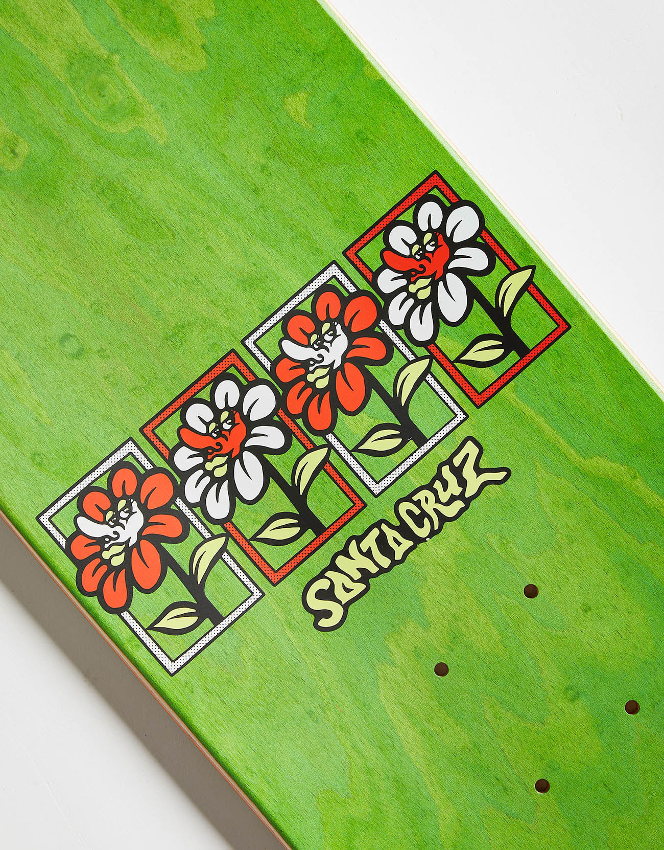 Santa Cruz Delfino Flower Frame FeelBase Skateboard Deck - 8" - Image 4