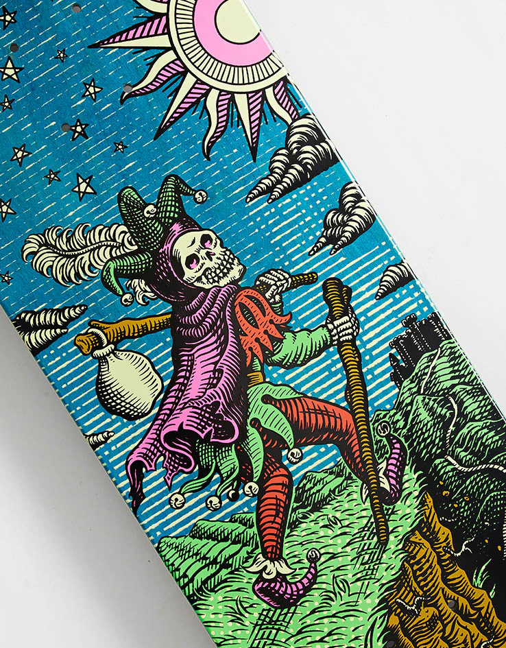 Santa Cruz Delfino Tarot Remix FeelBase Skateboard Deck - 8.25" - Image 3