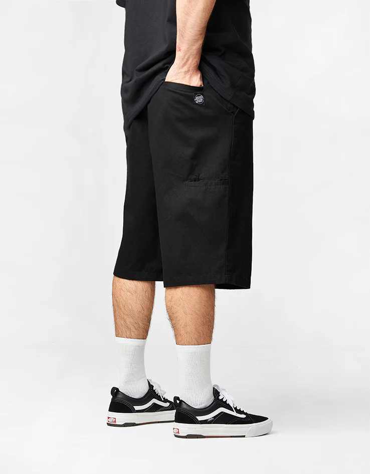 Santa Cruz Dillon Shorts - Black - Image 2