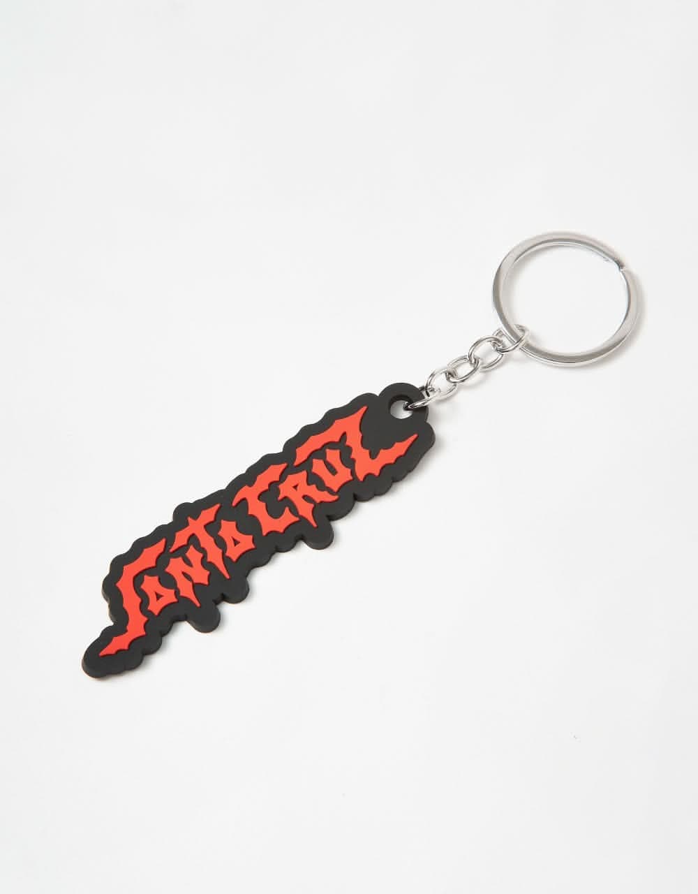 Santa Cruz Dungeon Strip Keyring - Red/Black - Image 2
