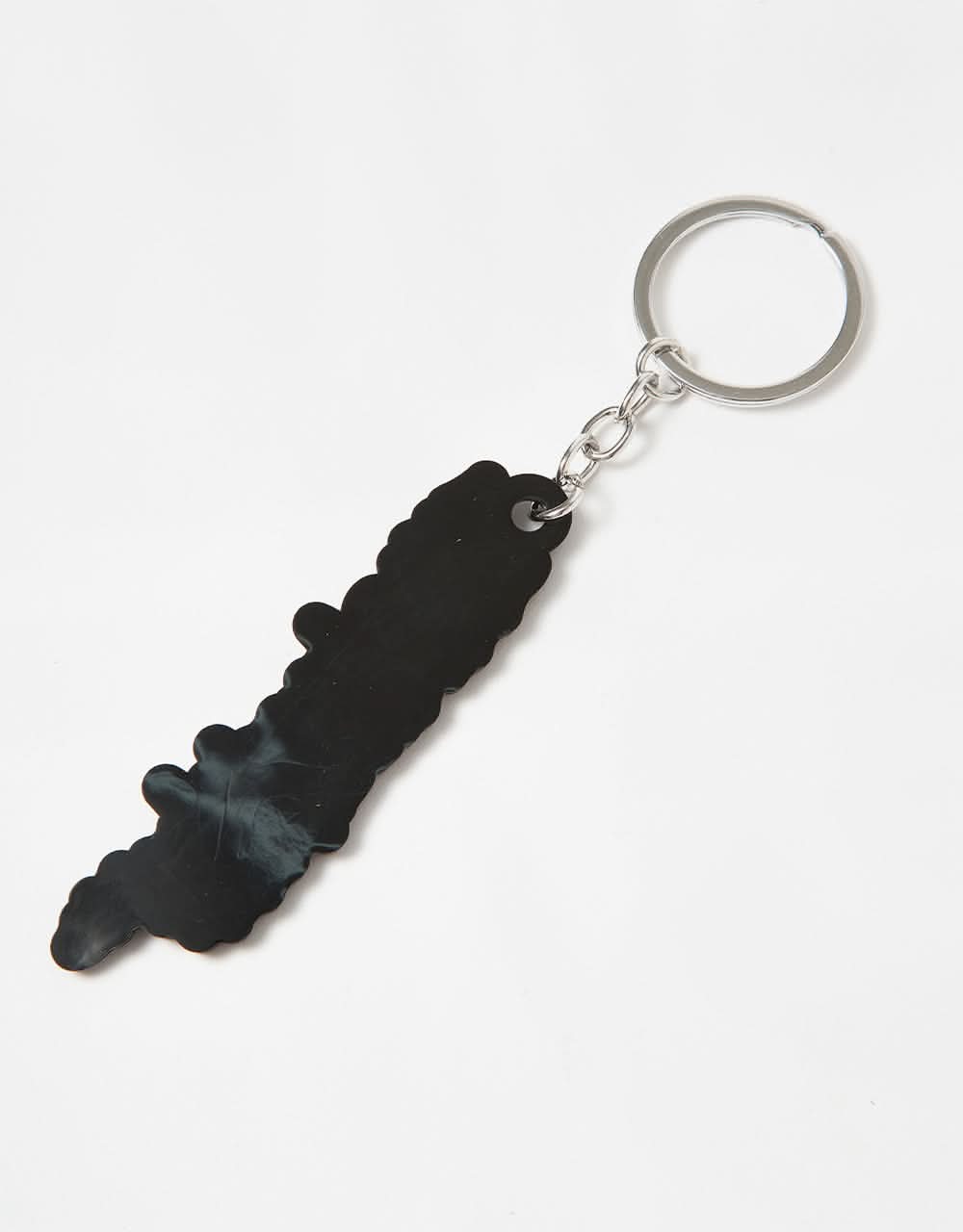 Santa Cruz Dungeon Strip Keyring - Red/Black - Image 3