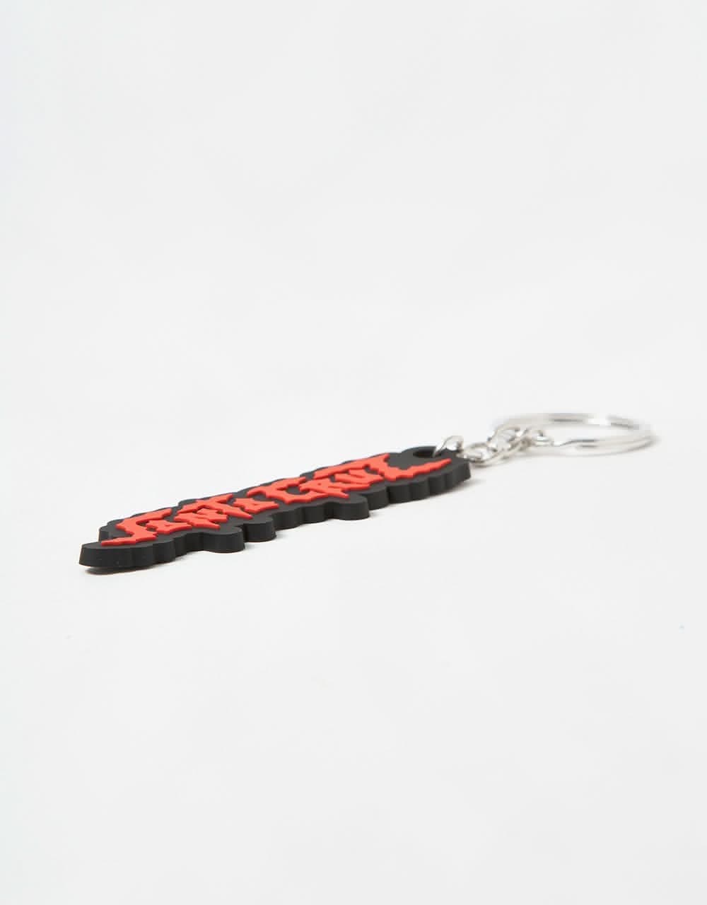 Santa Cruz Dungeon Strip Keyring - Red/Black - Image 4