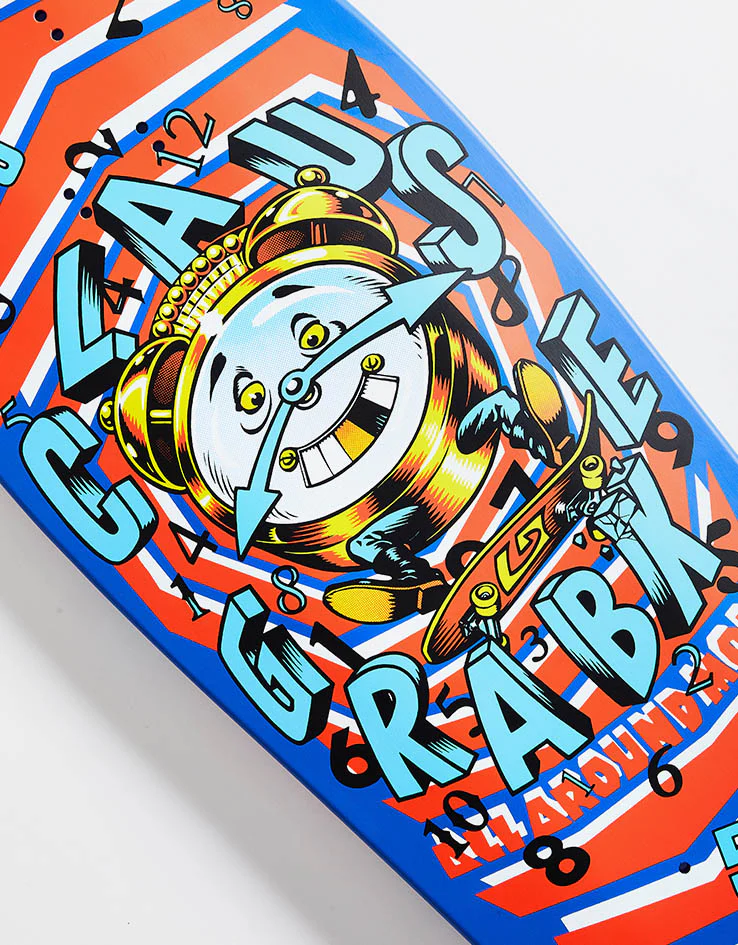 Santa Cruz Grabke All Around Reissue Skateboard Deck - 9.89" - Image 3