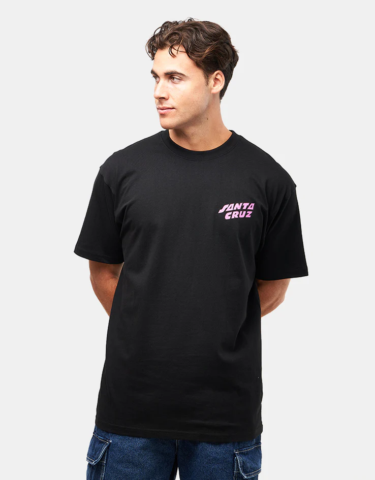 Santa Cruz Grabke All Around Stack T-Shirt - Black - Image 2