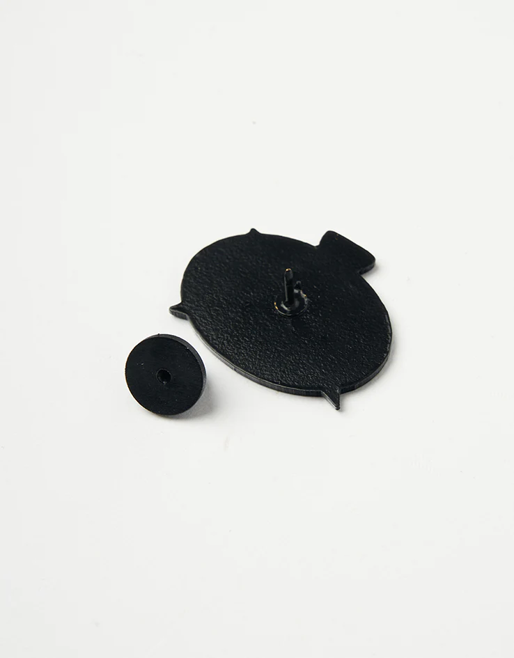 Santa Cruz Grabke Clock Dot Pin Badge - Multi - Image 4