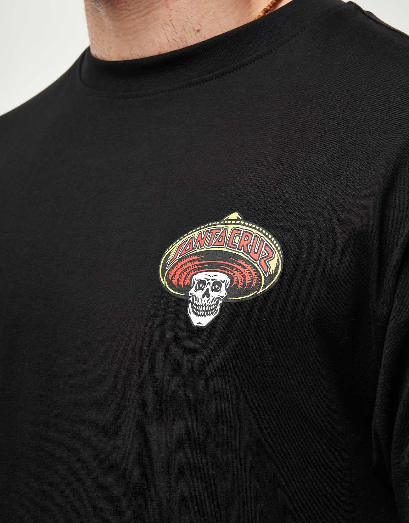 Santa Cruz Guzman Dead Diners T-Shirt - Black - Image 2