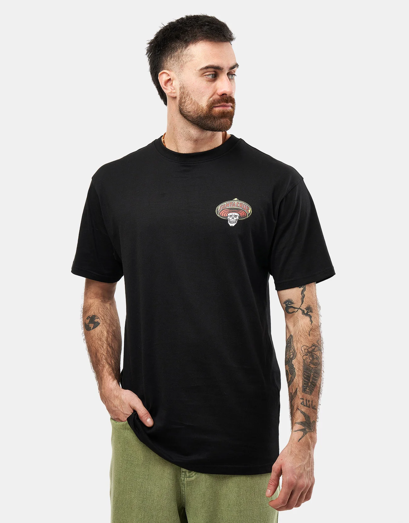 Santa Cruz Guzman Dead Diners T-Shirt - Black - Image 3