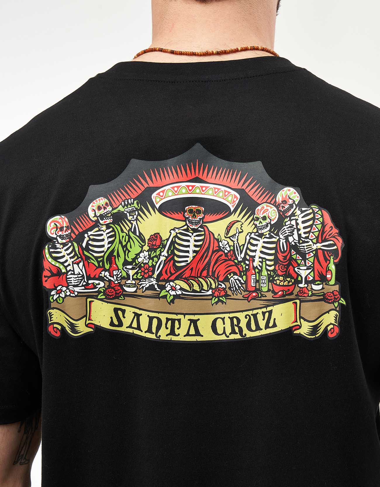 Santa Cruz Guzman Dead Diners T-Shirt - Black - Image 4