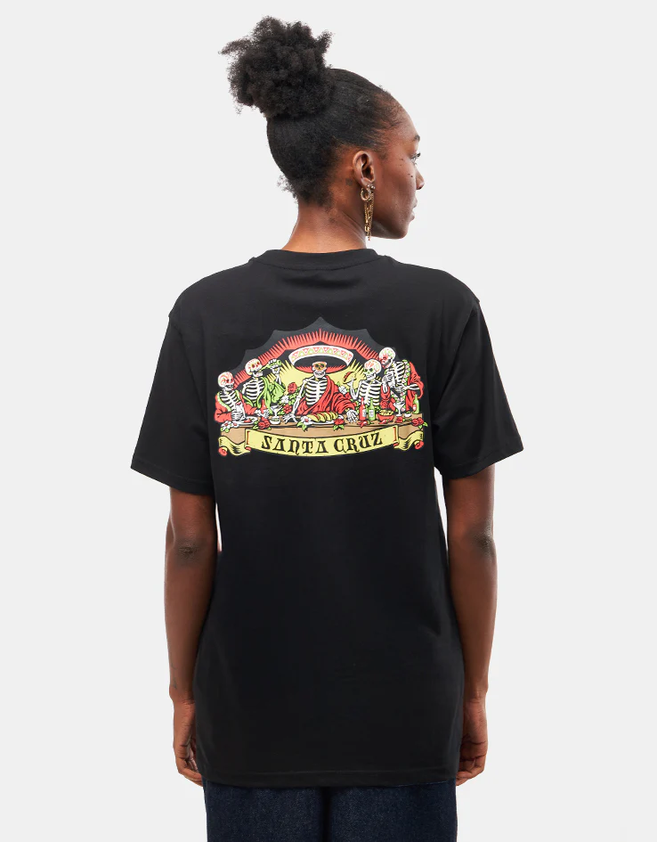 Santa Cruz Guzman Dead Diners T-Shirt - Black - Image 5
