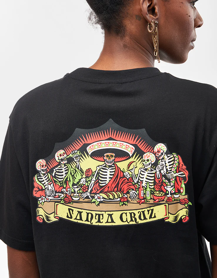 Santa Cruz Guzman Dead Diners T-Shirt - Black - Image 7