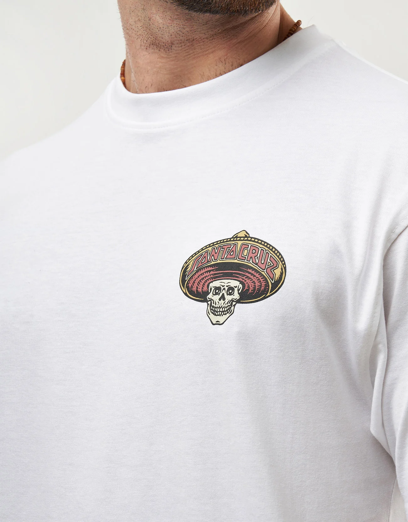 Santa Cruz Guzman Dead Diners T-Shirt - White - Image 2