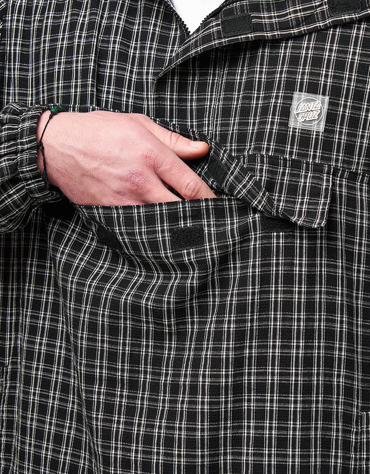 Santa Cruz Henri Jacket - Black Check - Image 6