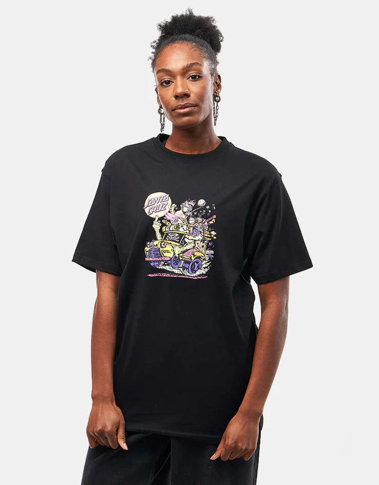Santa Cruz Johnson Beast Wagon T-Shirt - Black - Image 4