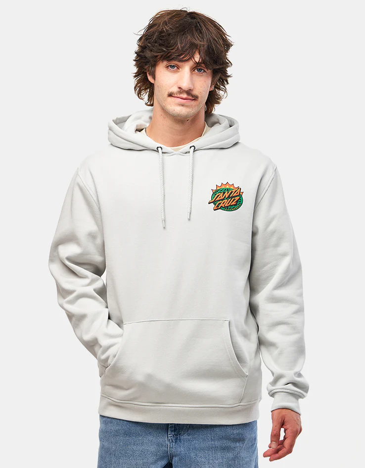 Santa Cruz Kendall End Of The Dot Pullover Hoodie - Mist - Image 2