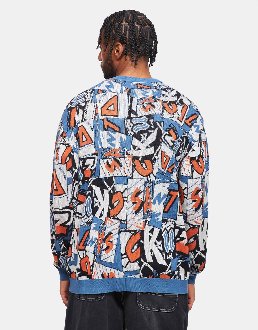 Santa Cruz Kickback Knit Crew - Multi - Image 2