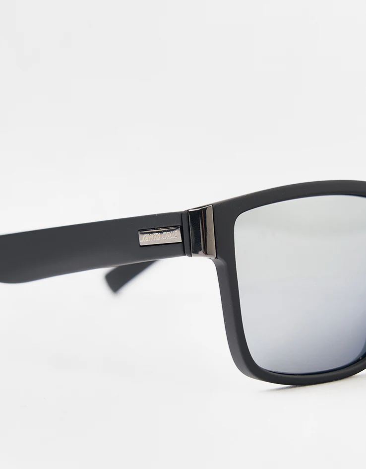 Santa Cruz Lucien Sunglasses - Black/Silver - Image 4