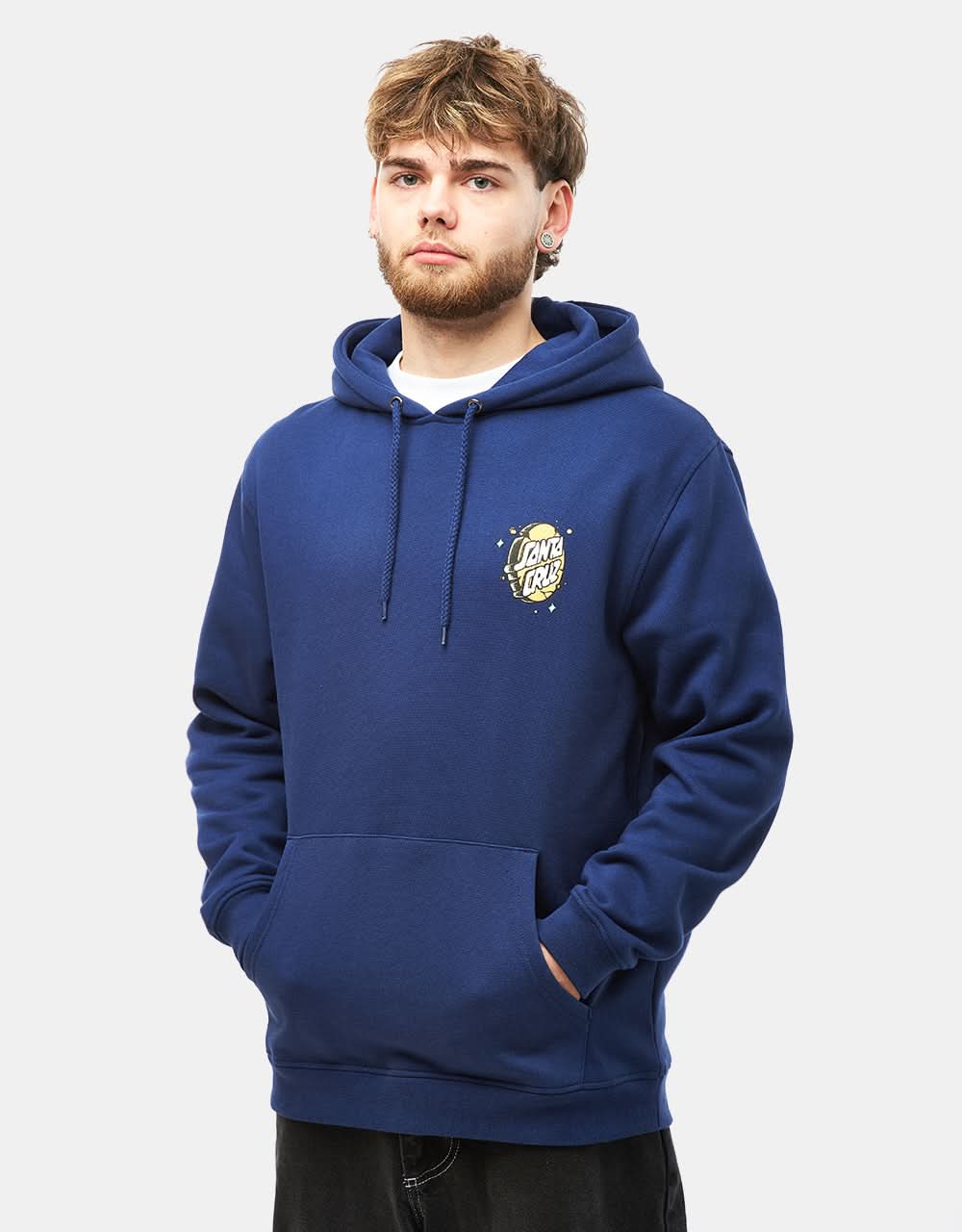 Santa Cruz Lucky Day Pullover Hoodie - Deep Cobalt - Image 2