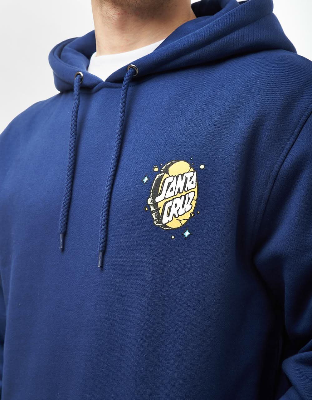Santa Cruz Lucky Day Pullover Hoodie - Deep Cobalt - Image 4