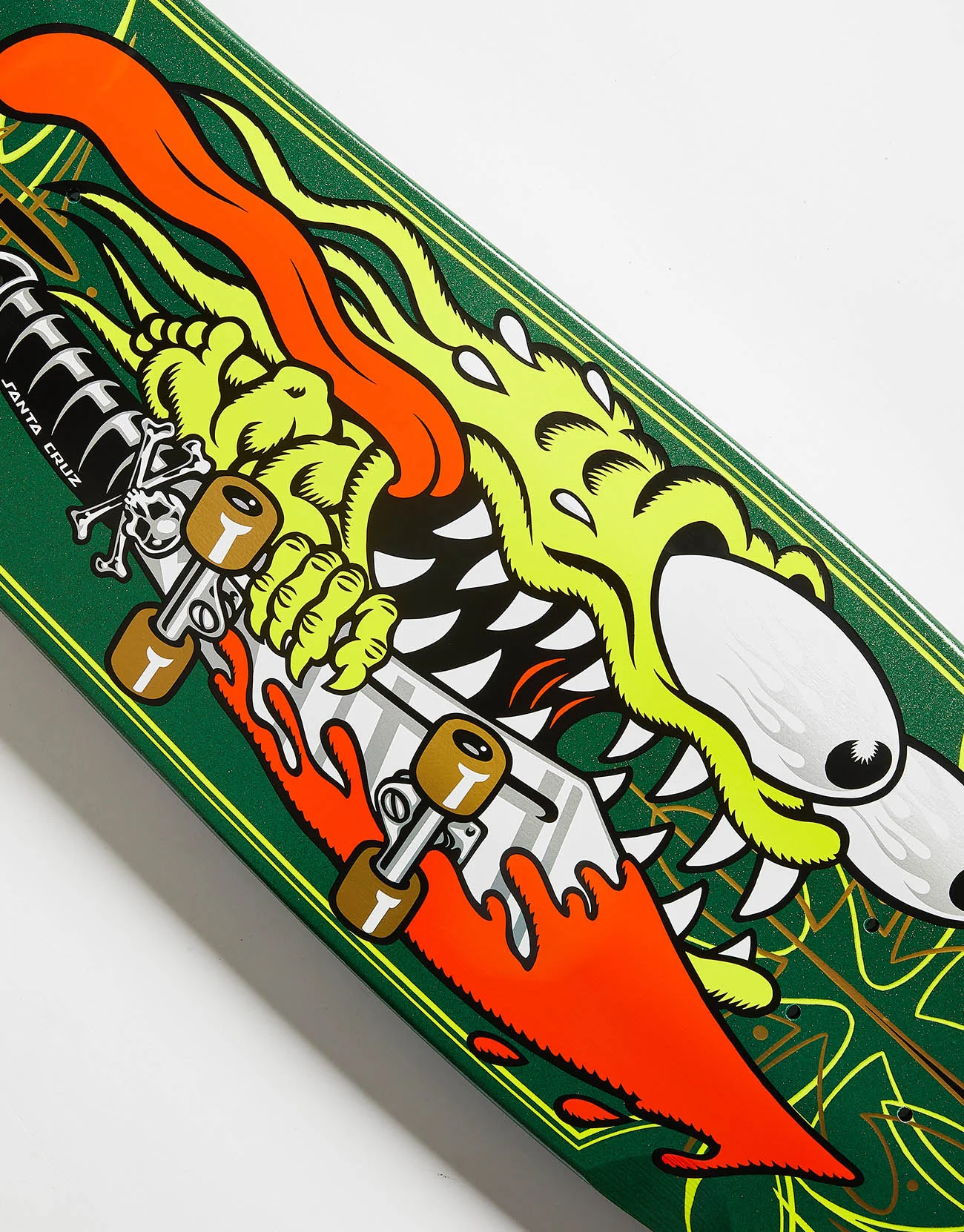 Santa Cruz Meek Slasher Pinstripe Skateboard Deck - 9.23" - Image 3