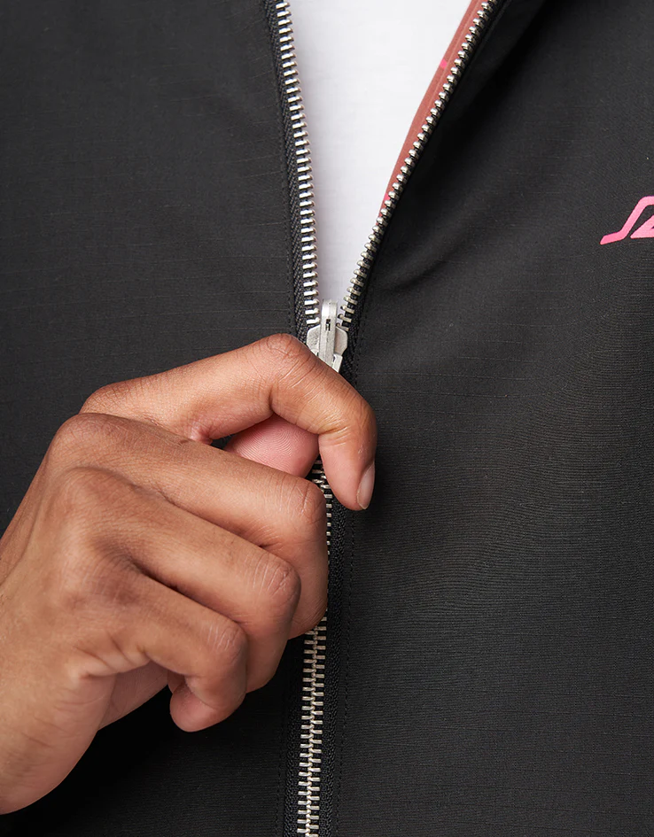 Santa Cruz Mimic Reversible Jacket - Black/Brick - Image 6