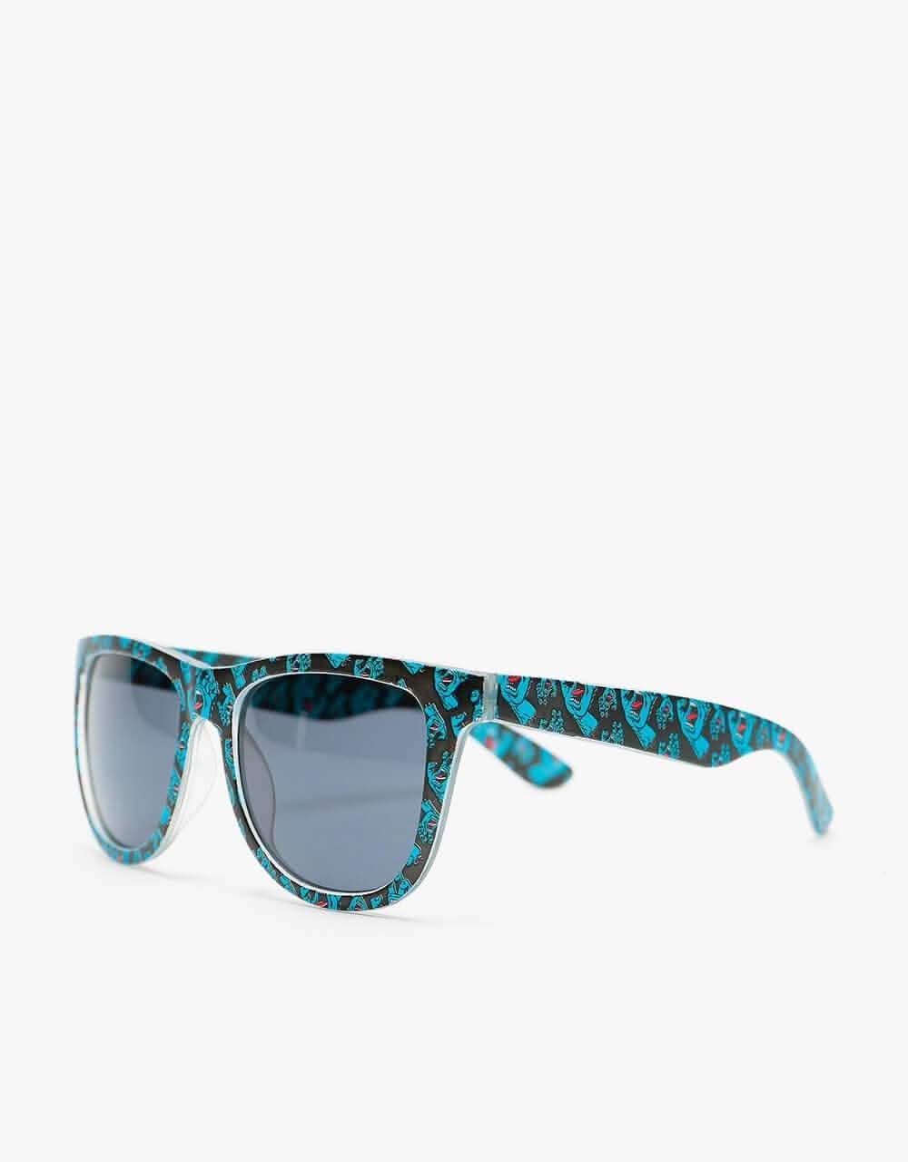 Santa Cruz Multi Hand Sunglasses - Black/Blue - Image 4