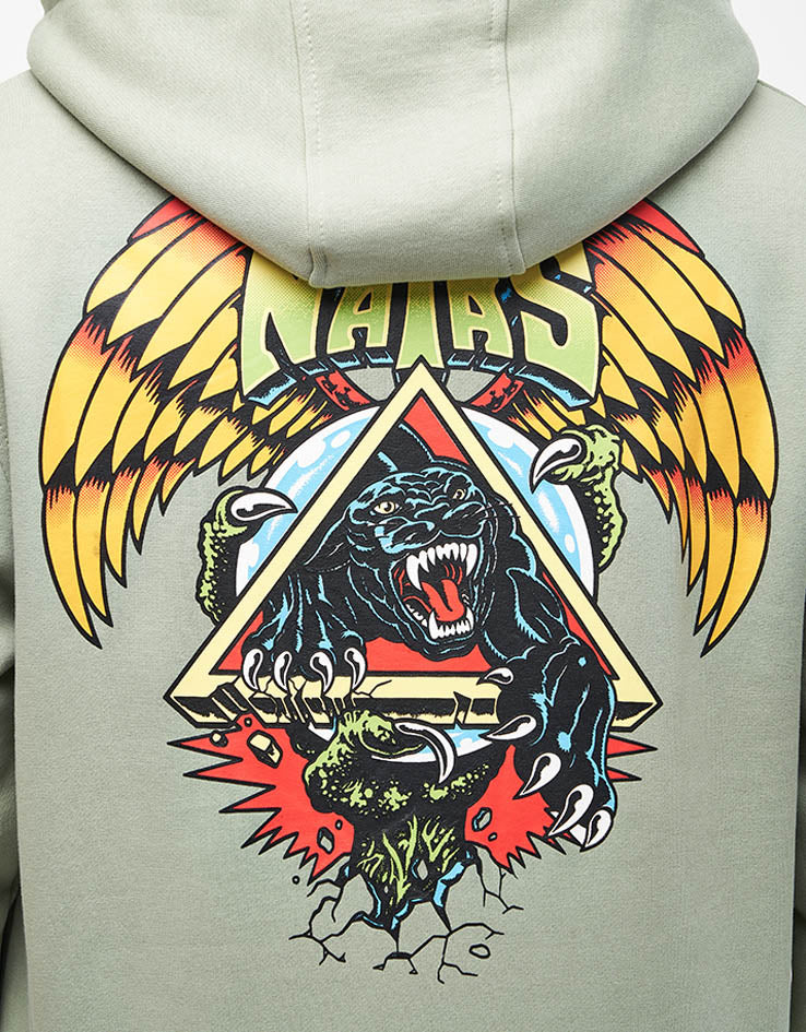Santa Cruz Natas SC Panther Pullover Hoodie - Moon Rock - Image 3