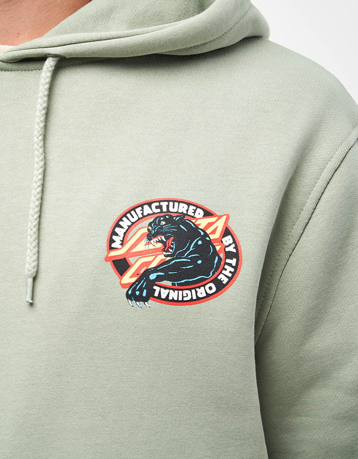Santa Cruz Natas SC Panther Pullover Hoodie - Moon Rock - Image 4
