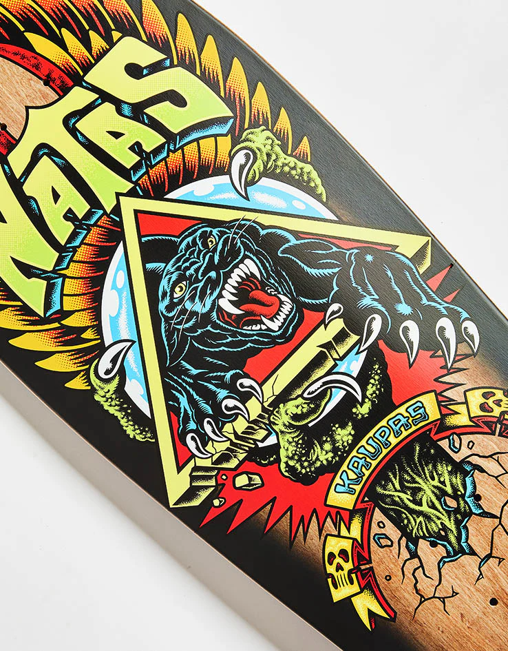 Santa Cruz Natas SC Panther Reissue Skateboard Deck - 10.538" - Image 2