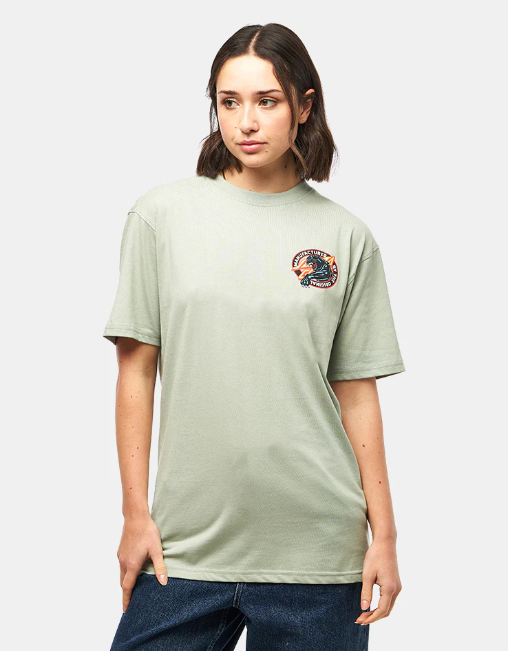 Santa Cruz Natas SC Panther T-Shirt - Moon Rock - Image 6