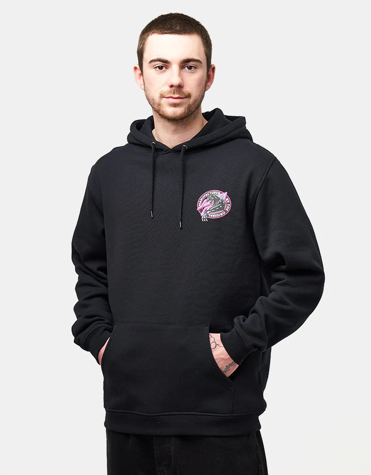 Santa Cruz Natas Sketch Panther Pullover Hoodie - Black - Image 2
