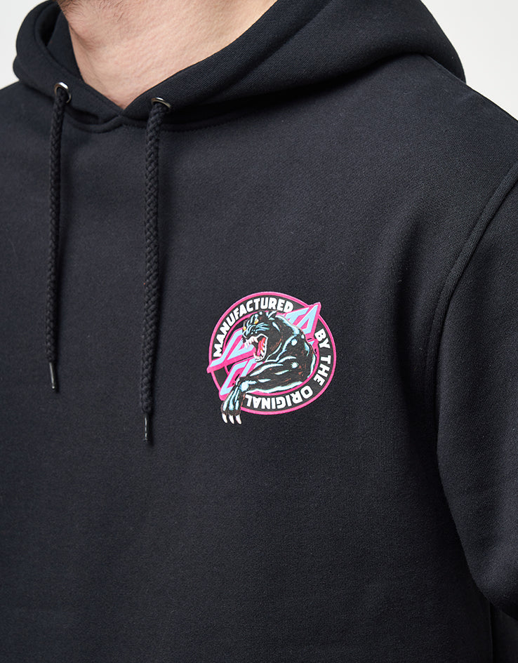 Santa Cruz Natas Sketch Panther Pullover Hoodie - Black - Image 4