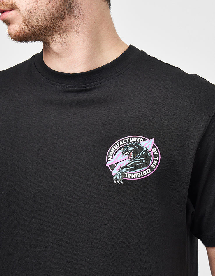 Santa Cruz Natas Sketch Panther T-Shirt - Black - Image 4