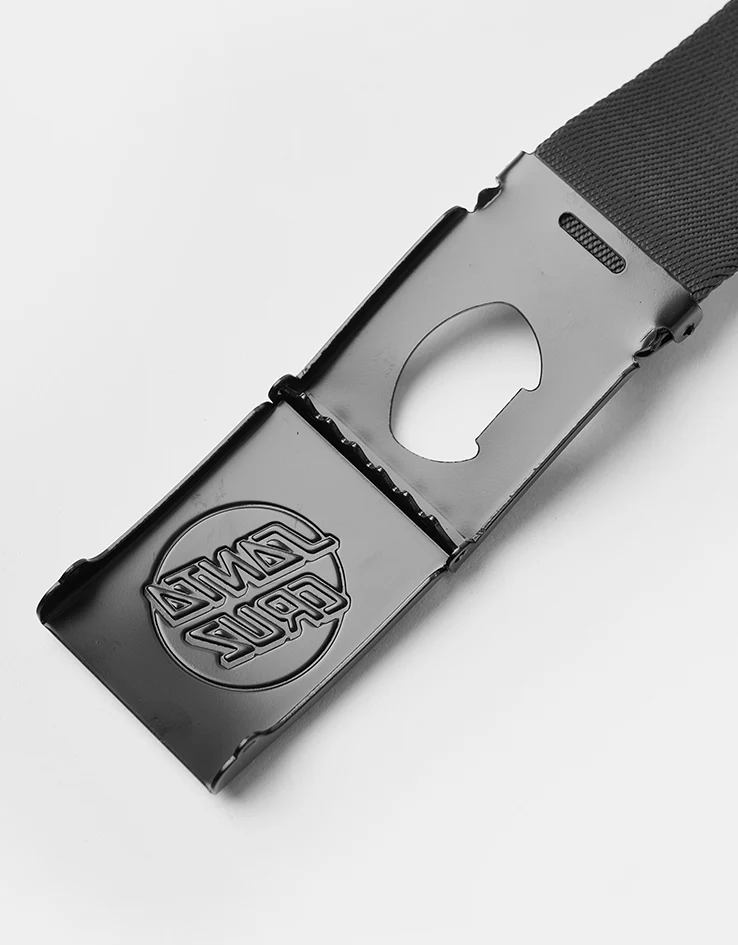 Santa Cruz Opus Dot Embossed Web Belt - Black - Image 3