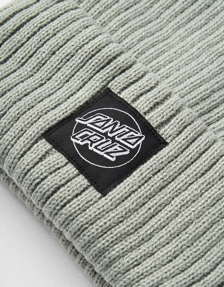 Santa Cruz Opus Dot Label Beanie - Moon Rock - Image 2