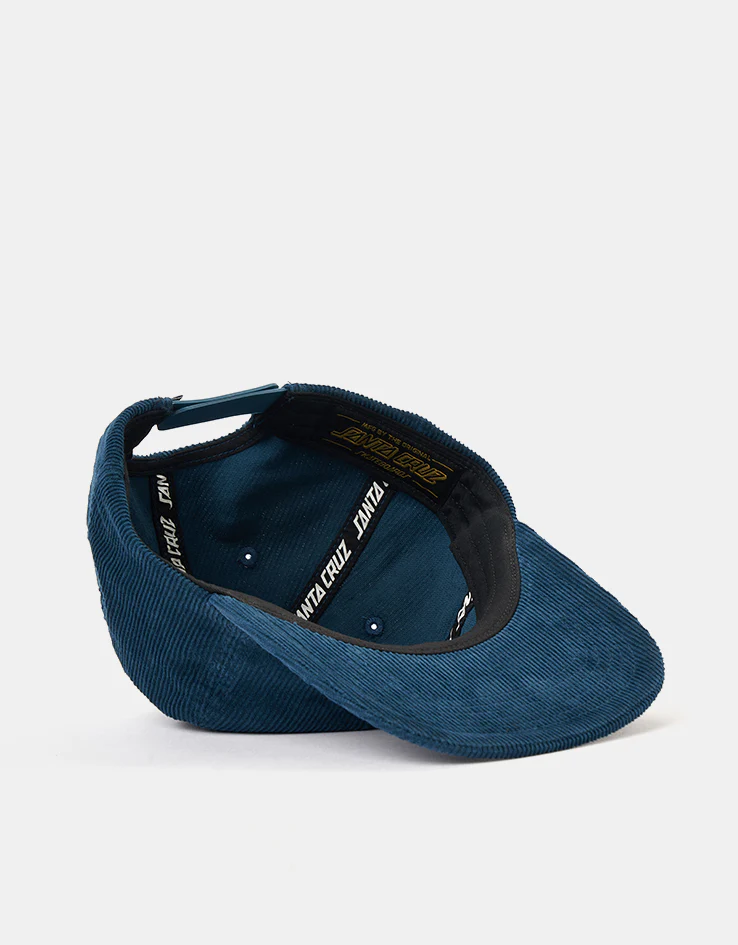Santa Cruz Opus Dot Snapback Cap - Teal Cord - Image 6