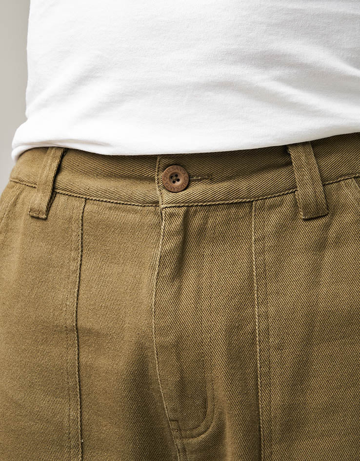 Santa Cruz Opus Dot Workwear Shorts - Uniform Green - Image 5