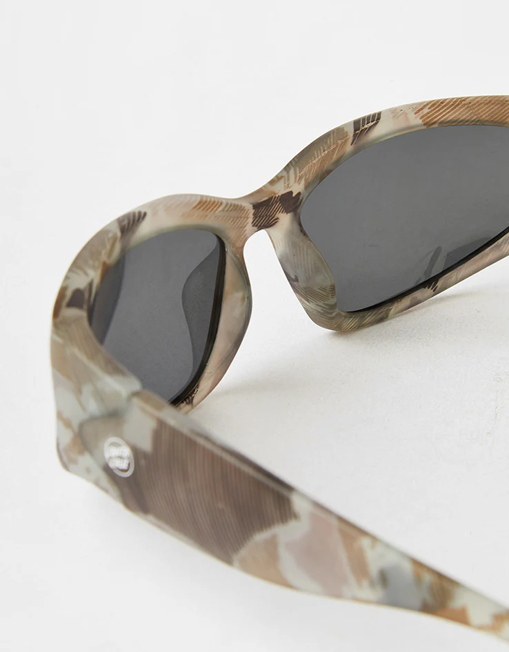 Santa Cruz Opus Dot Wrap Sunglasses - Woodcut Camo/Black - Image 4