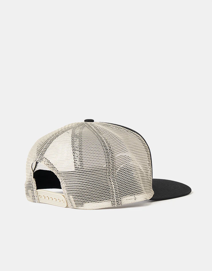 Santa Cruz Out Of Time Meshback Cap - Black/Stone Grey - Image 4